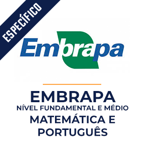 Matemática e Português para a Embrapa - Nível Fundamental e Médio  - Dobradinha MPP do Básico ao Avançado