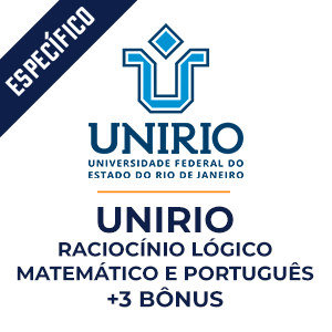 Raciocínio Lógico Matemático e Português para UNIRIO - Aprenda com o Método MPP Raciocínio Lógico Matemático e Português para UNIRIO - Aprenda com o Método MPP